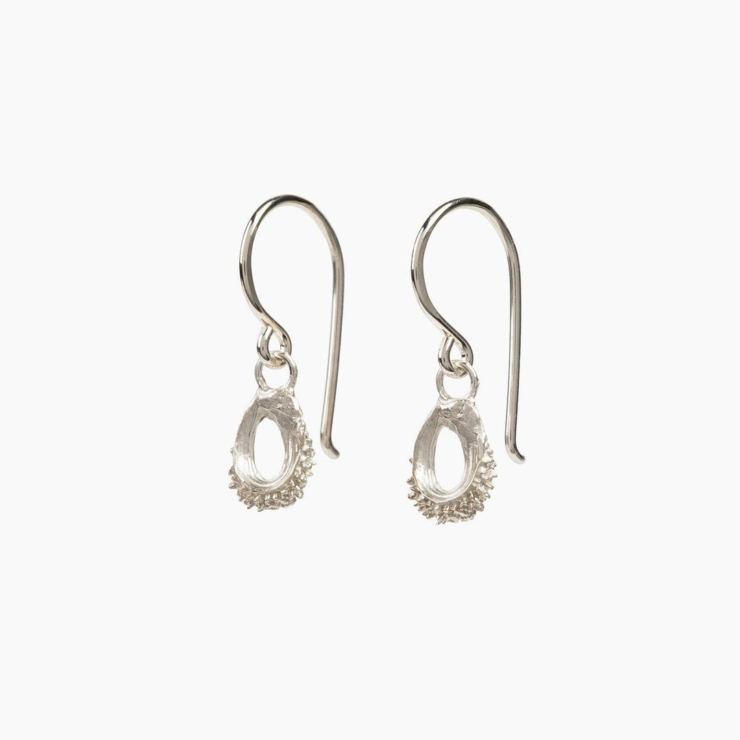 calendula seed earrings