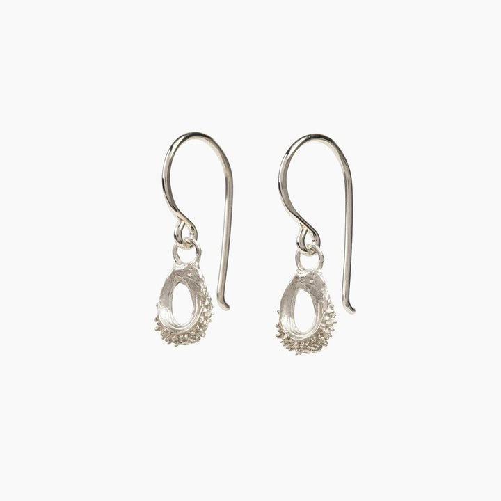 calendula seed earrings