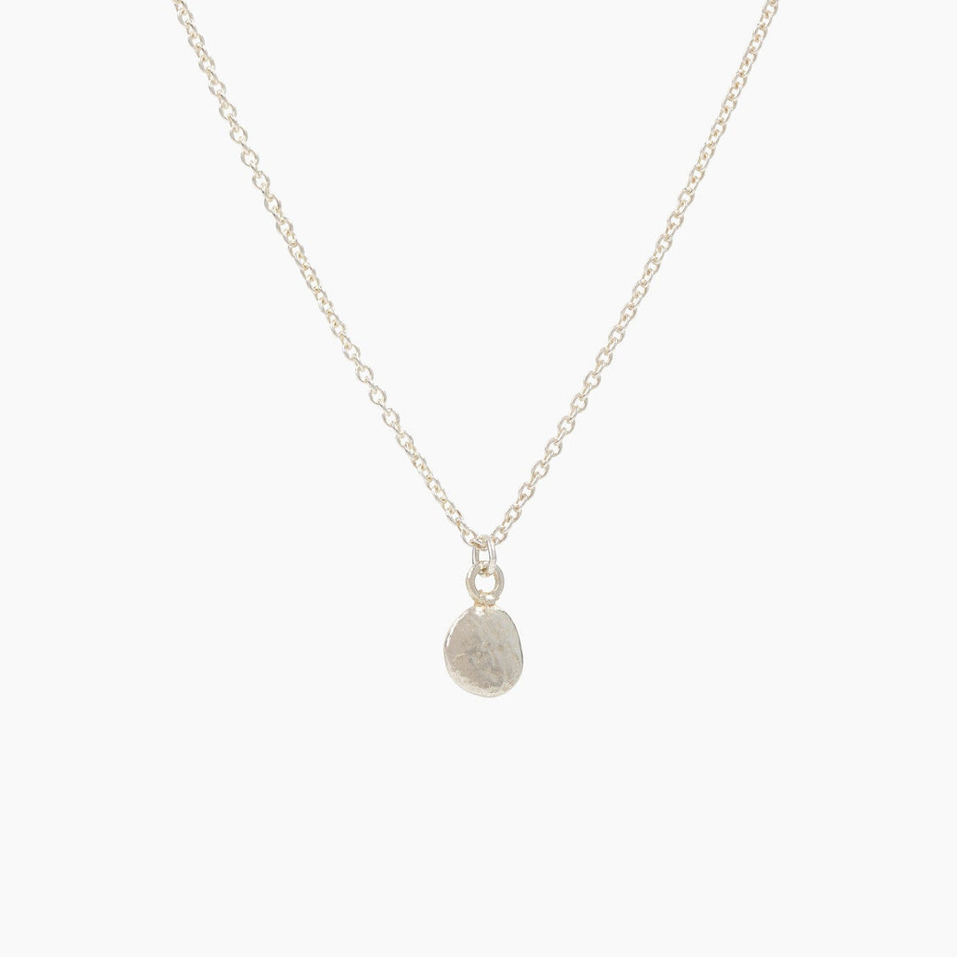 skipping stone necklace