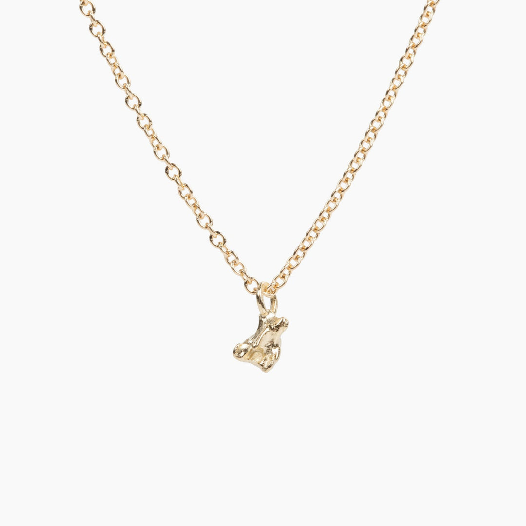 tiny vertebra necklace