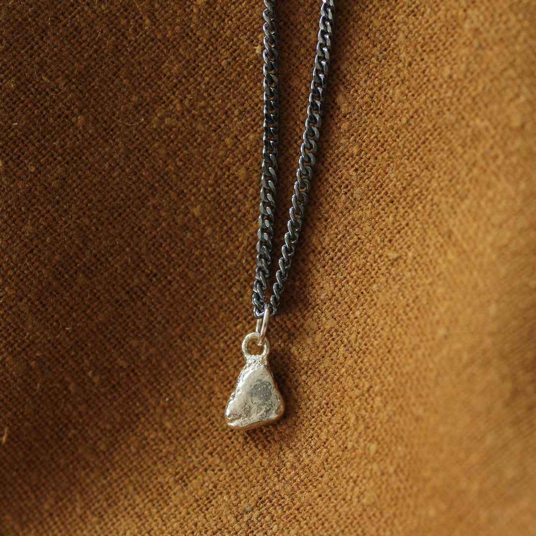 lucky pebble necklace