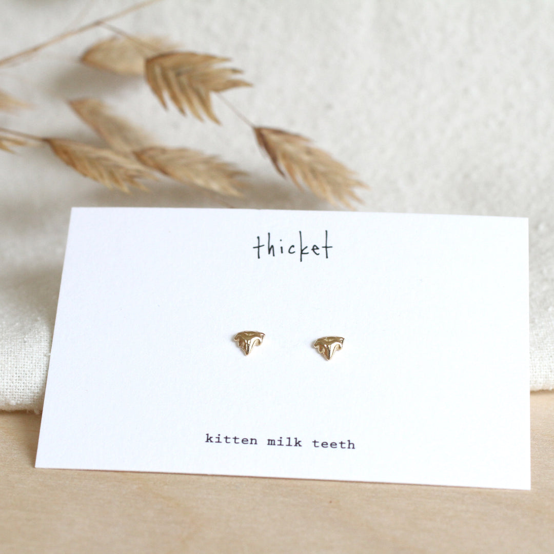 kitten teeth studs