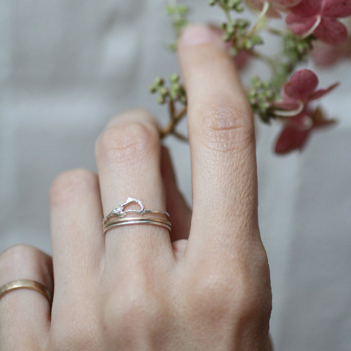 tiny bone ring