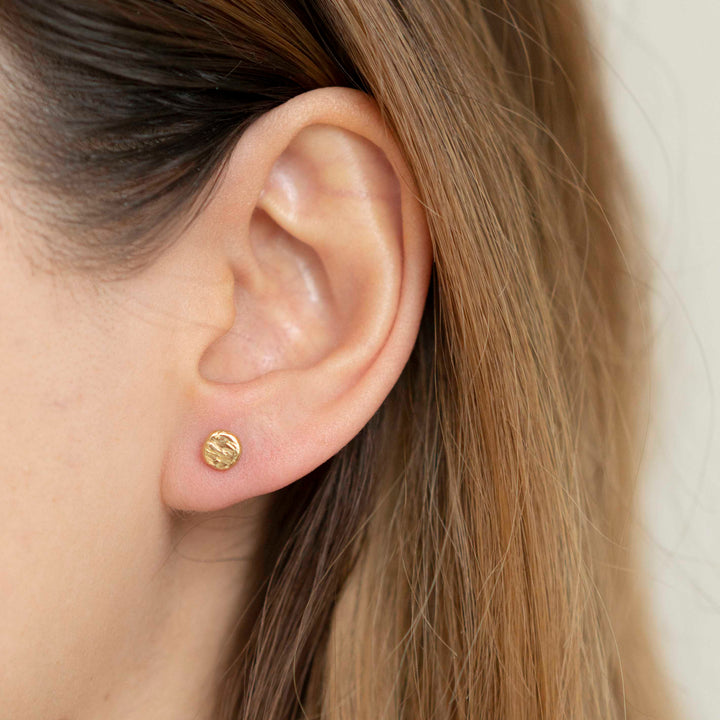 birch bark texture studs