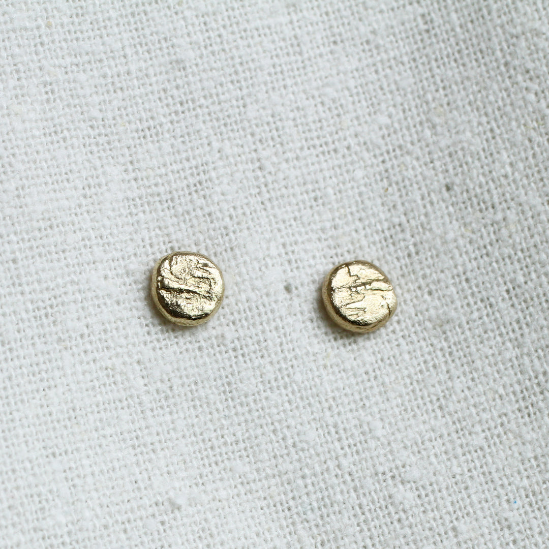 birch bark texture studs