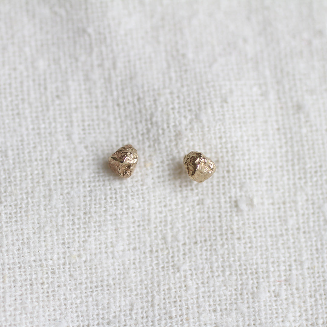 salt crystal studs