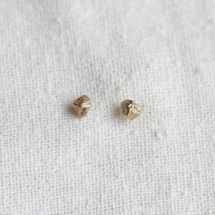 salt crystal studs
