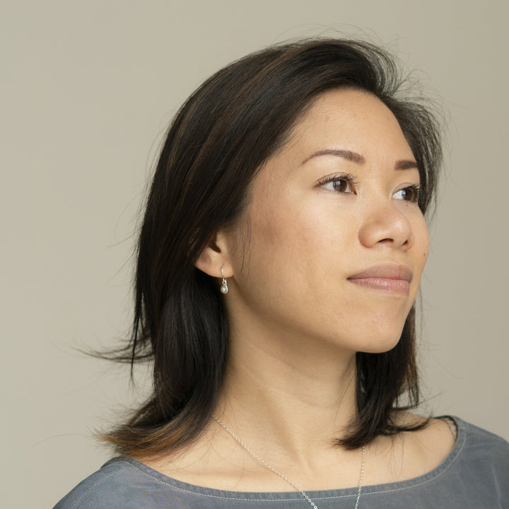 skipping stone earrings