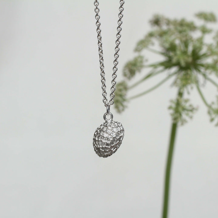 sycamore seed pod necklace