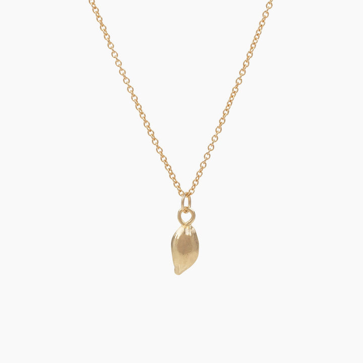 lemon seed necklace