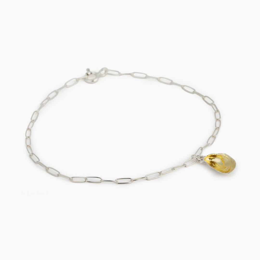 tiny shell bracelet