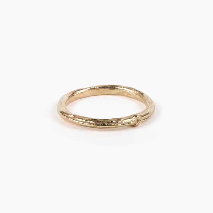 paper birch twig ring
