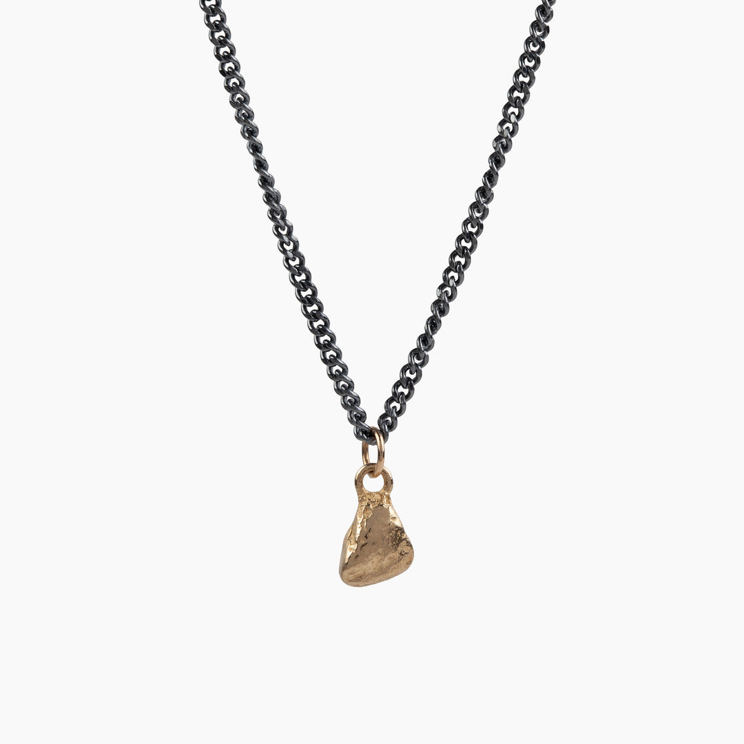 lucky pebble necklace