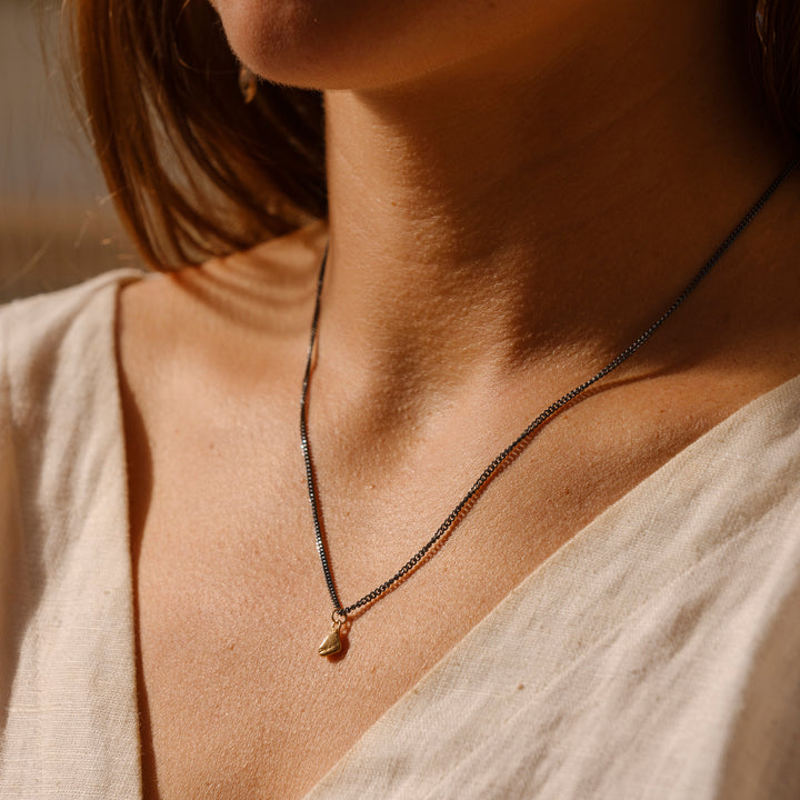 lucky pebble necklace