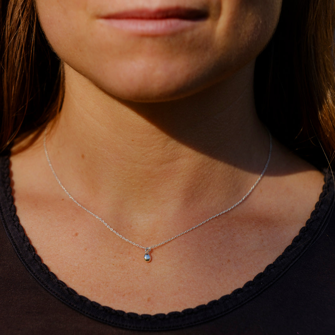 sundial lupine seed necklace