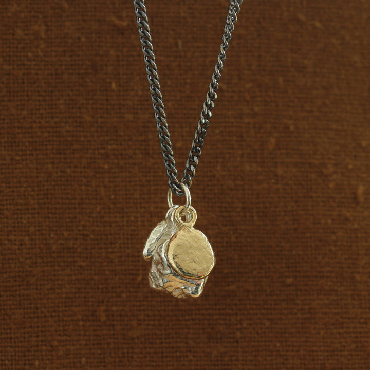 pocketful of ocean pebbles necklace