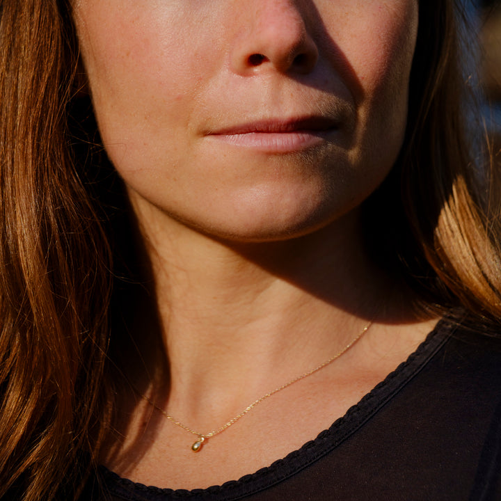 sundial lupine seed necklace