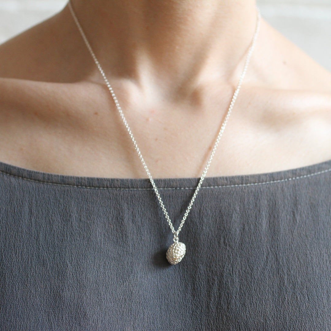 sycamore seed pod necklace