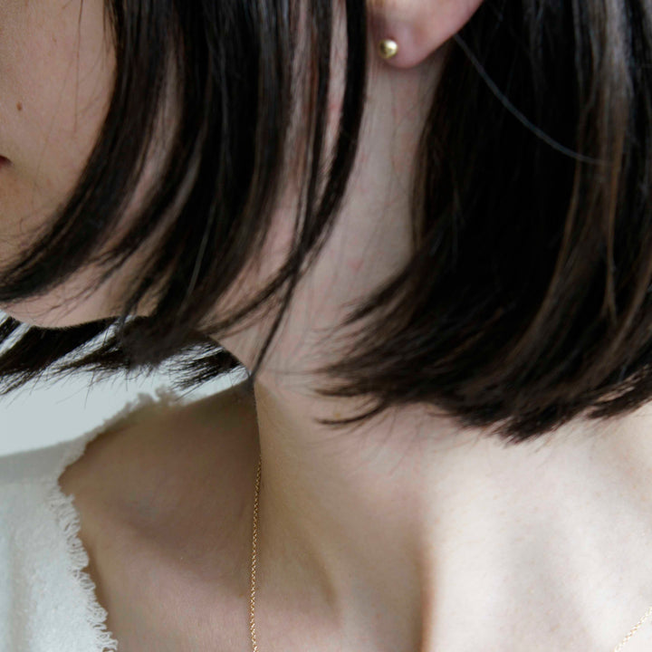 river pebble studs