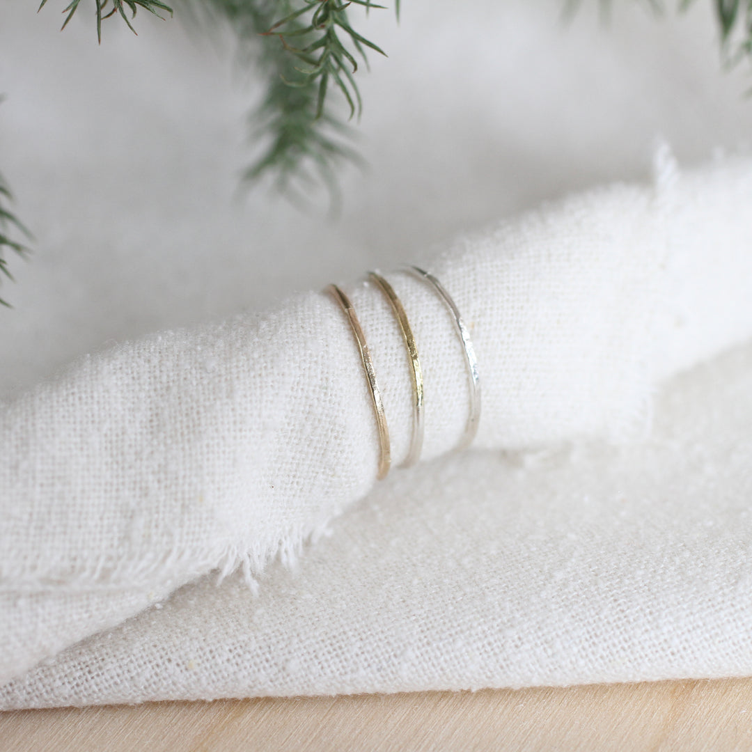 spruce needle ring