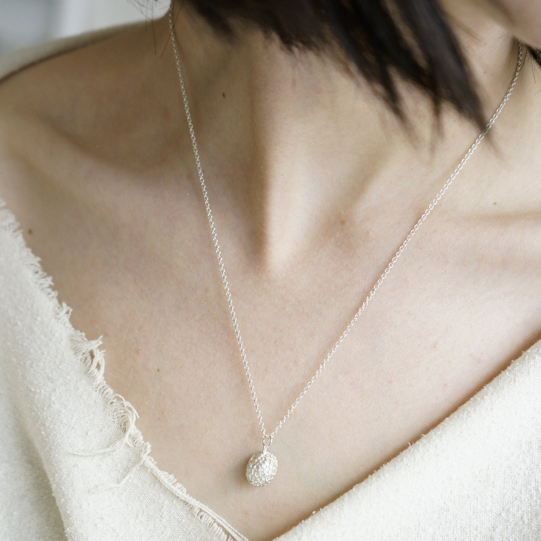 sycamore seed pod necklace